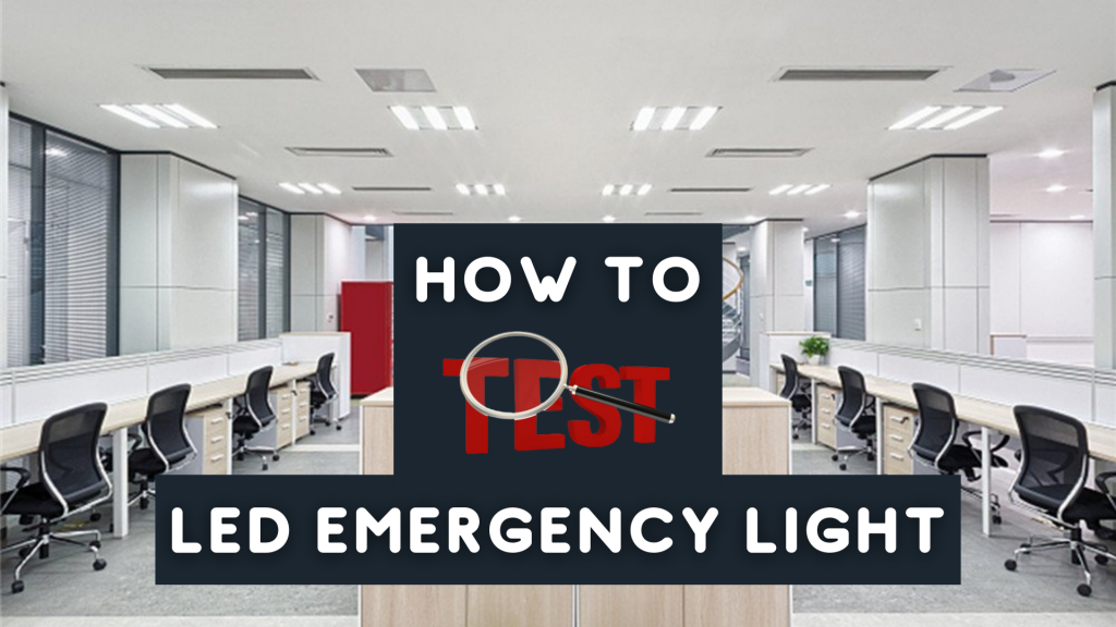 Lights Out Battery Powered LED Emergency Light