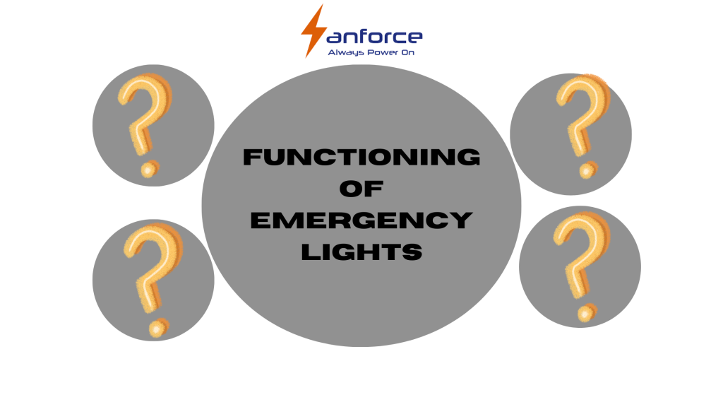 Functioning of Emergency Lights