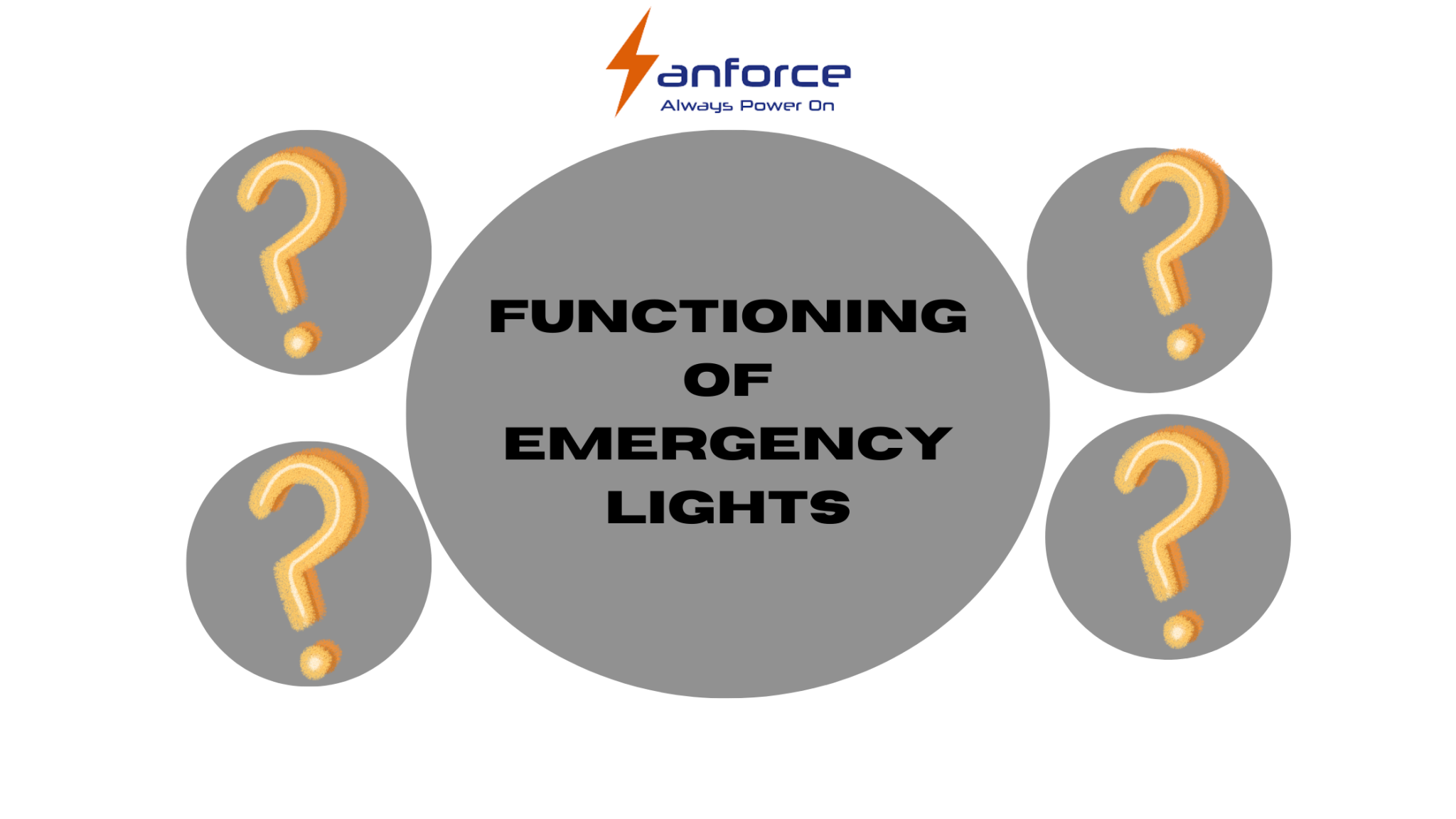 Emergency Lights Functioning, Installation, and Maintenance Sanforce Tech