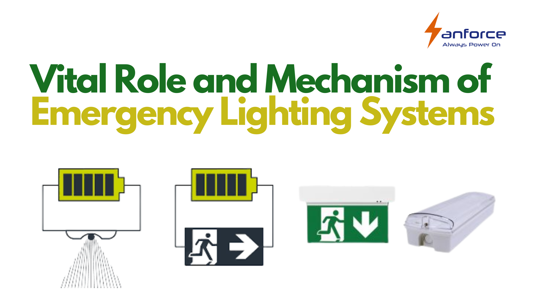 Vital Role and Mechanism of Emergency Lighting Systems